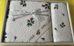 ホットマン HOTMAN タオルセット バスタオル　フェイスタオル　花柄のサムネイル