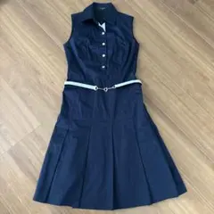 Le souk ネイビー ノースリーブワンピース 38のサムネイル