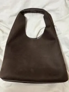 BANANA REPUBLIC スエード風 ハンドバッグ ブラウン