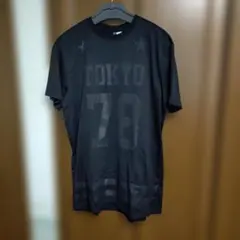 H&M　TOKYO 78 メッシュTシャツホッケーシャツ風 ブラック Lのサムネイル