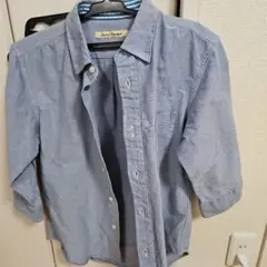 Journal Standard 五分袖シャツ S 青