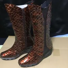DOLCE&GABBANA レインブーツ レオパード柄 - メルカリ