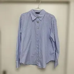 ZARA ストライプシャツ　Mサイズのサムネイル