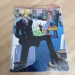 ワンピース サンジ　ゾロ　ナミ　ロビン 下敷き　未開封