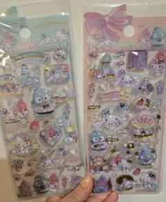 お*り様 サンリオライセンス公式シール 2枚セット