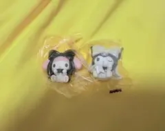 マイメロディ クロミ カプセルトイ 2体セット　サンリオ　バレエリボンフィギュア