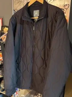 90s old stussy キルティングジャケット 紺タグ