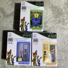 ズートピア　コンセプトフィギュア　ブレイクタイム　ニック　ジュディ　クロウ　３種
