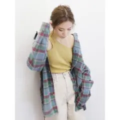 ungridチェックシャツ