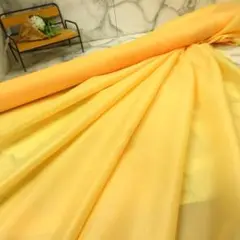 ✨✨綺麗✨✨＜３ｍ＞安心の日本製＊ポリエステル裏地＊山吹イエロー＊runpo＊Ｄ
