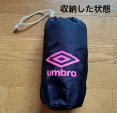UMBRO アンブロ ドラムバッグ ボストンバッグ ブラック ピンク　中古のサムネイル