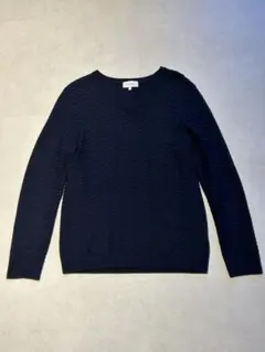 ⭐︎祝日特価⭐︎カルバンクライン・Vネックニット　ネイビー