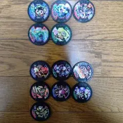妖怪メダル　ホログラム５枚+ノーマル７枚