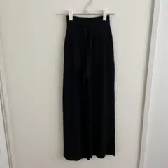 UNIQLO ウォッシャブルニットリブパンツ　S