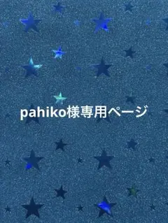 pahiko様専用ページ