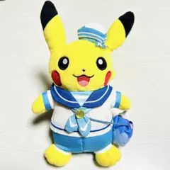 ポケモン ぬいぐるみ ピカチュウ ヨコハマ 限定 ポシェット セーラー ポケセン