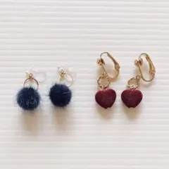 フェイクピアス イヤリング セット まとめ売り 秋冬