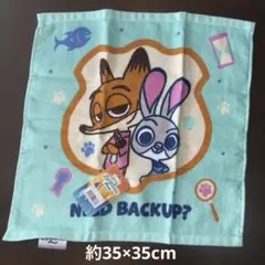 ズートピア ジュディ＆ニック ミニタオル