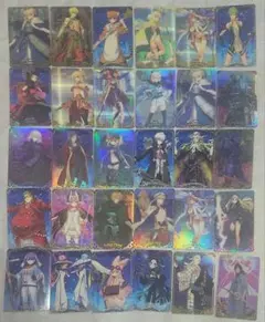開封済　FGO ウエハース カード　30種　かぶりなし　まとめ売り