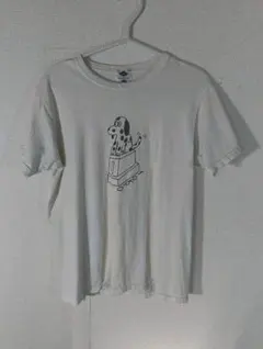 SHIPS Ken Kagami 加賀美健 犬イラスト半袖 Tシャツ 白のサムネイル