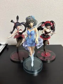 アイマス　デレステ　高垣楓　時崎狂三　フィギュア　3体セット