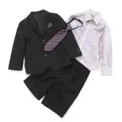 OLIVER HOUSE フォーマルスーツ4点セット 110A ブラック