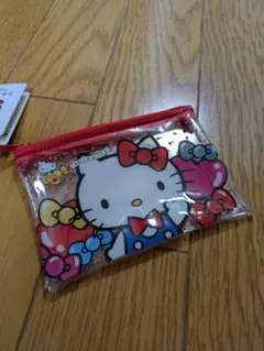 ハローキティ フラットポーチ S