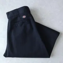 ■古着 ディッキーズ 874BK ワークパンツ 黒 W33L32【WD2052】のサムネイル