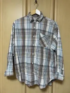 ニコアンド チェック柄シャツ