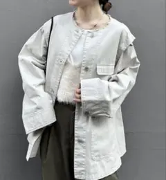 新品未使用 24AW Rie Miller ミリタリージャケット - メルカリ