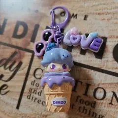DIMOO アイスクリームキャラクターキーホルダー
