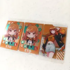 カラフルピーチ ウエハースカード えと