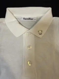 familiar ポロシャツ 110cm ホワイト
