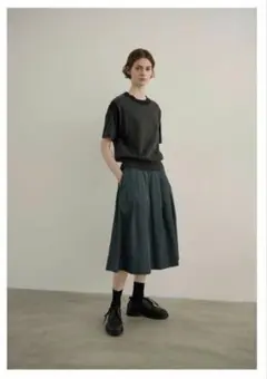マーガレットハウエル アーガイルニットベスト グレーのサムネイル