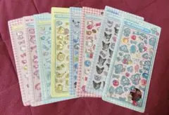 サンリオ／ボンボンドロップシール／8点セット