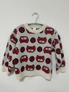 futafuta カーズ　総柄セーター　110cm