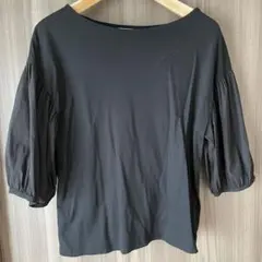 OPAQUE.CLIP カットソー　黒