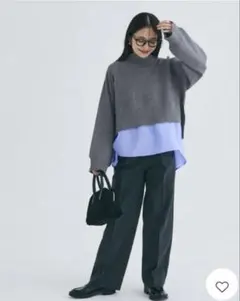 コカ　coca　ニットドッキング　Mサイズ