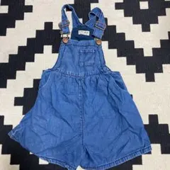 デニム ジャンパースカート サロペット