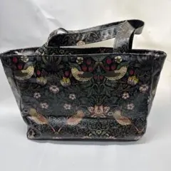 鳥と花デザイン グラニーバッグ