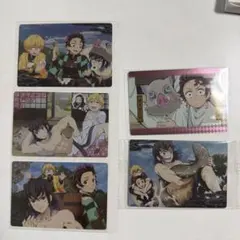鬼滅の刃 ウエハースカード 5枚セット