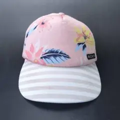 ロキシー　ROXY フローラル　ストライプ　キャップ