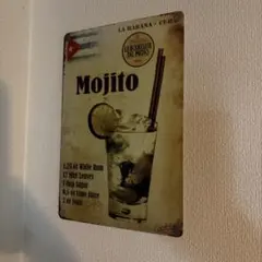 【5枚セット売り】ブリキ看板 5枚セット ビール カクテル