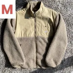美品 Lee ボアジャケット M ベージュ メンズ 冬物 バイカラー
