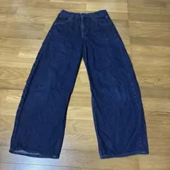 UNIQLO バギーカーブジーンズ　25