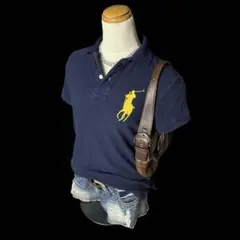 00s ラルフローレン ビッグポニー ポロシャツ y2k 平成女児 平成ギャル