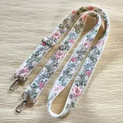 ❋ハンドメイドストラップc❋インド刺繍リボン　ショルダーストラップ