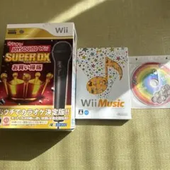 Nintendo Wii ソフトセット　カラオケ＋MUSIC＋リズム天国