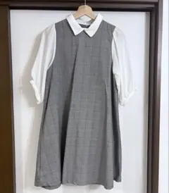 OLIVEdesOLIVE チェックワンピース