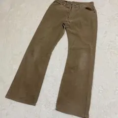 【希少】Lee ウエスターナー コーデュロイパンツ W32 日本製 ベージュ